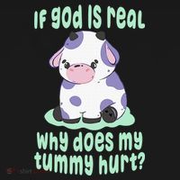Got Funny If God Is Real Why Does My Tummy Hurt Women's Hoodie thumb 2