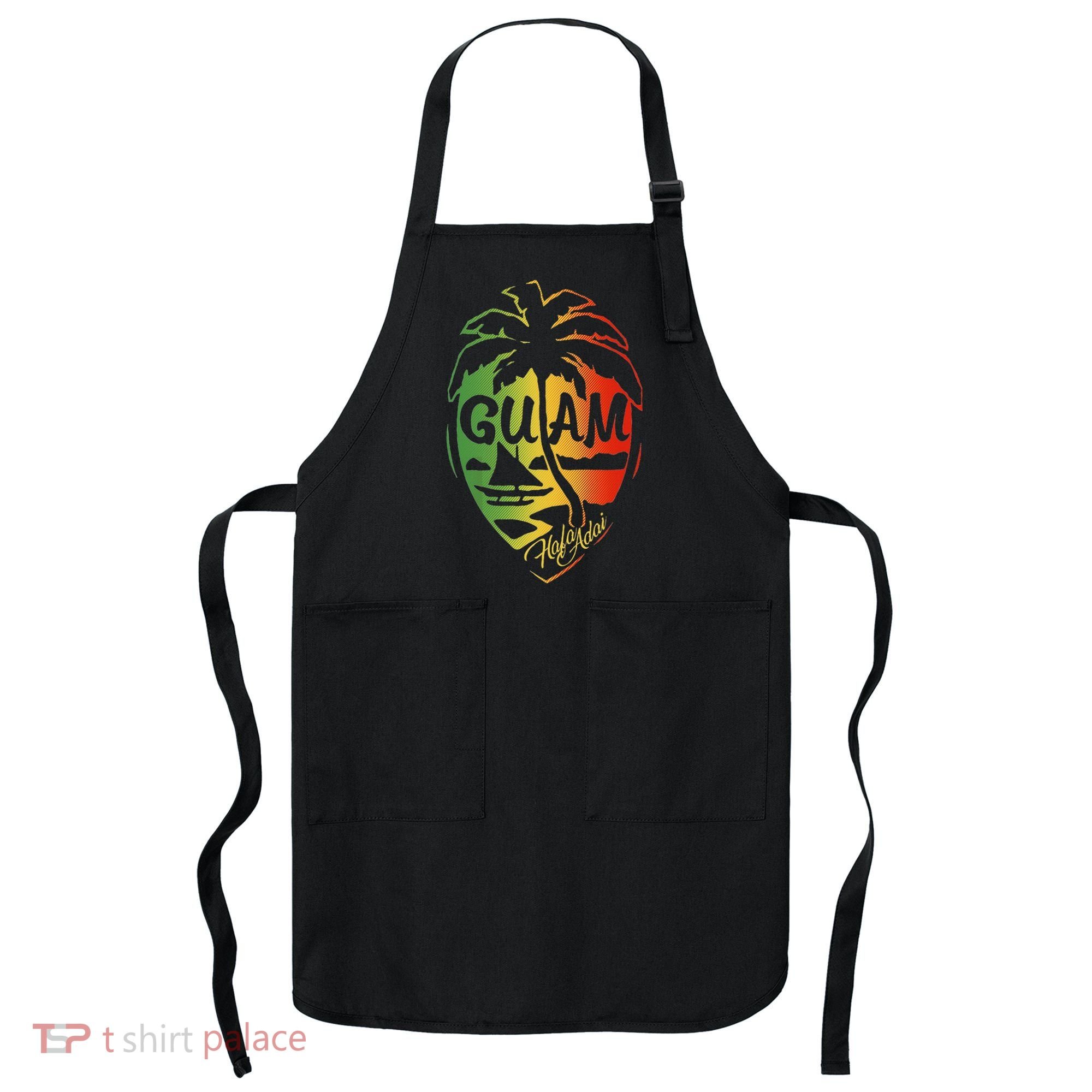 Guam Flag Islanders Pride Guamanian Chamorro History Apron