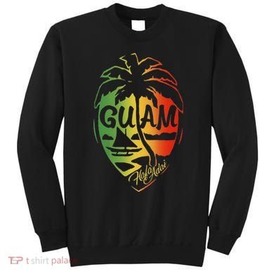 Guam Flag Islanders Pride Guamanian Chamorro History Sweatshirt