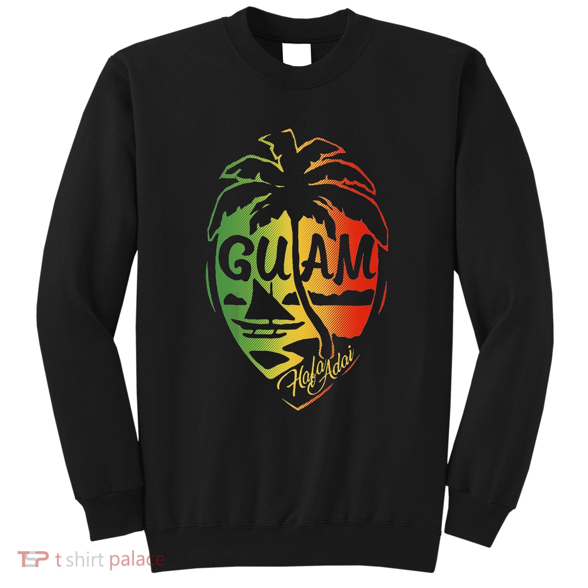 Guam Flag Islanders Pride Guamanian Chamorro History Sweatshirt