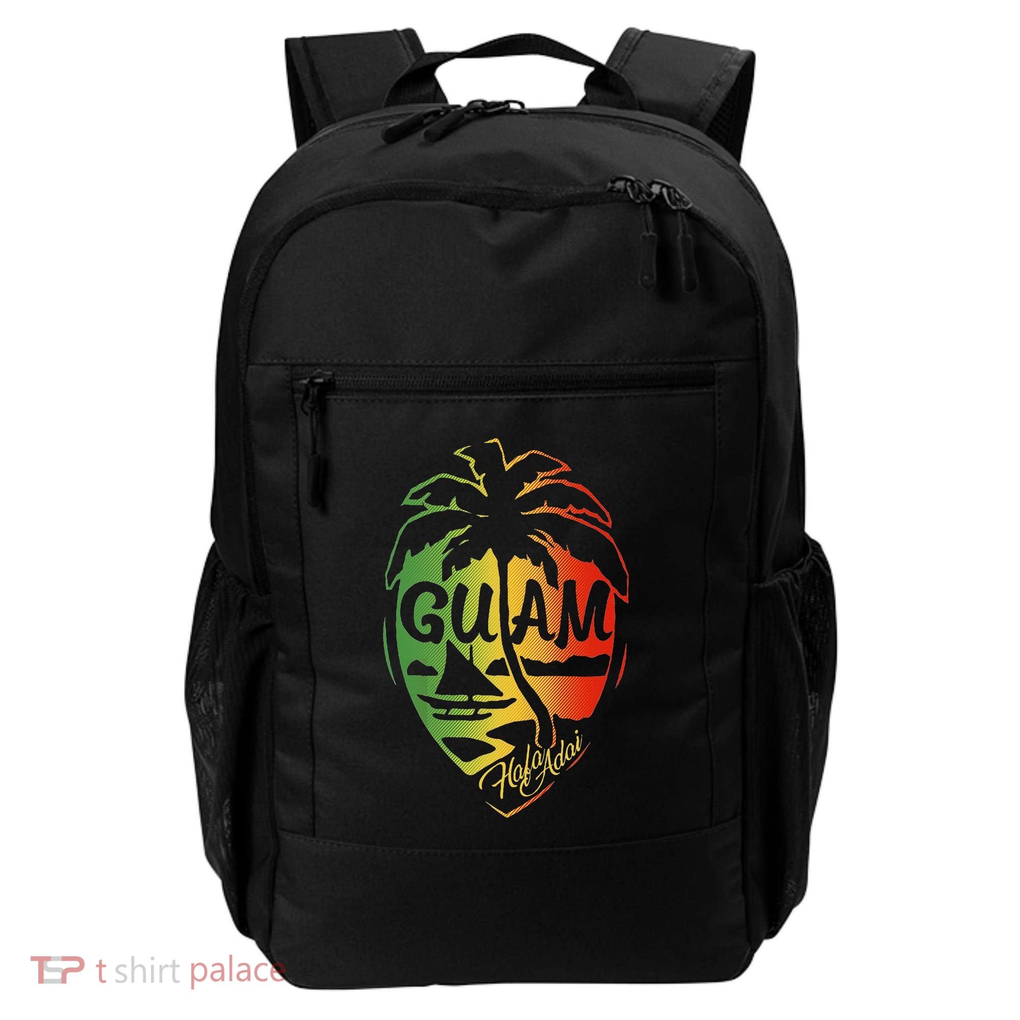 Guam Flag Islanders Pride Guamanian Chamorro History Backpack