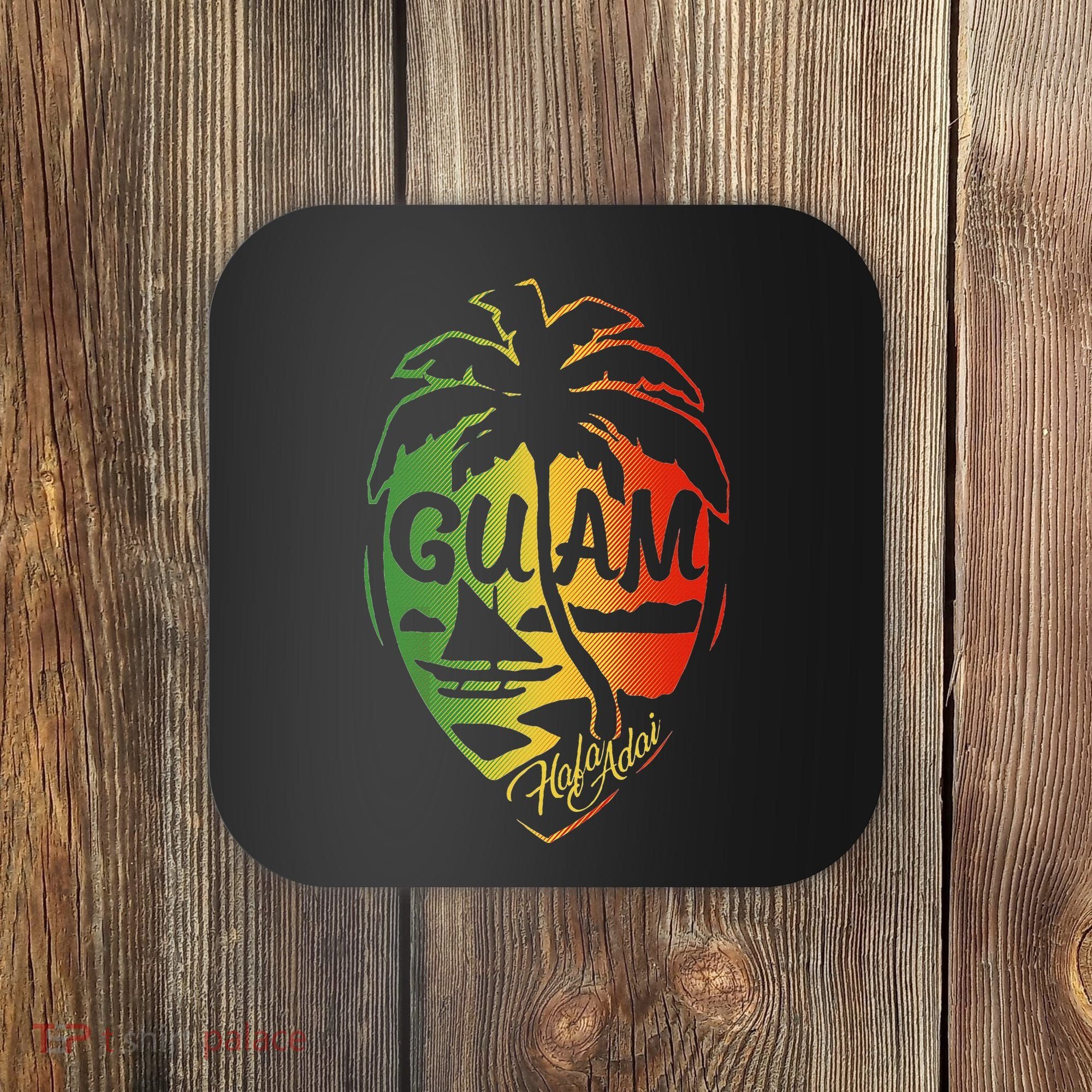Guam Flag Islanders Pride Guamanian Chamorro History Coaster
