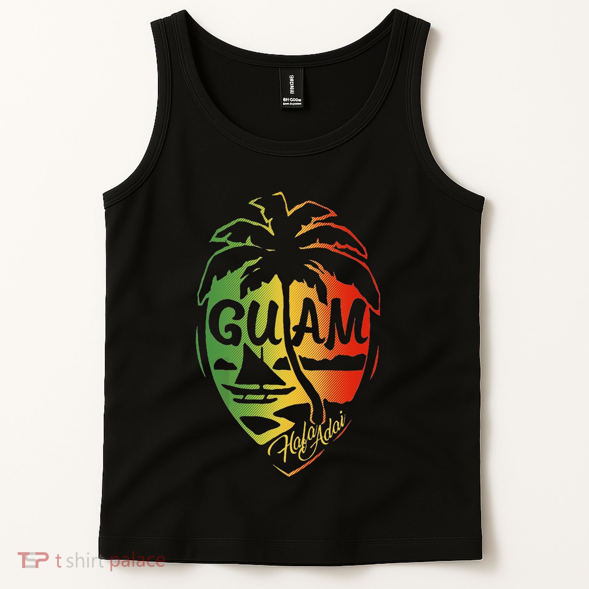 Guam Flag Islanders Pride Guamanian Chamorro History Tank Top