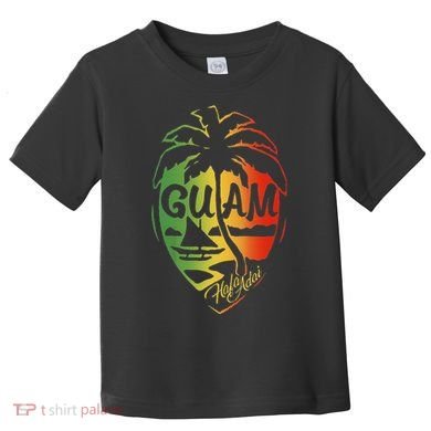 Guam Flag Islanders Pride Guamanian Chamorro History Toddler T-Shirt