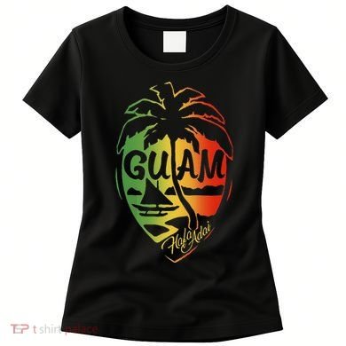 Guam Flag Islanders Pride Guamanian Chamorro History Women's T-Shirt