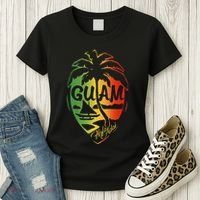 Guam Flag Islanders Pride Guamanian Chamorro History Women's T-Shirt thumb 3
