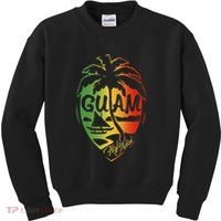 Guam Flag Islanders Pride Guamanian Chamorro History Kids Sweatshirt thumb 0