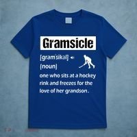Gramsicle Funny Ice Hockey Grandma Sicle Definition Gift T-Shirt thumb 5