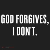 God Forgives I Don't Goth Punk Expression Gift Golf Towel thumb 3