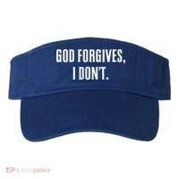 God Forgives I Don't Goth Punk Expression Gift Visor thumb 0