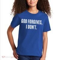 God Forgives I Don't Goth Punk Expression Gift Kids T-Shirt thumb 2