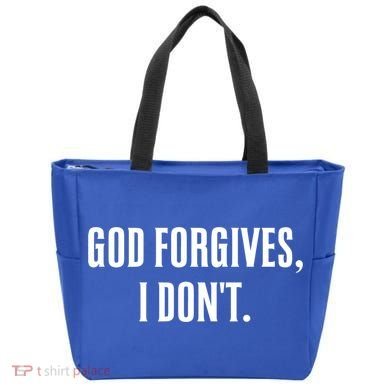 God Forgives I Don't Goth Punk Expression Gift Tote Bag