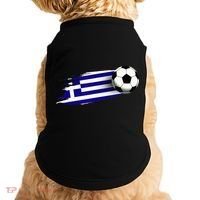 Greece Flag Jersey Greek Soccer Team Greek Doggie Tank thumb 0
