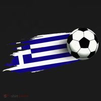 Greece Flag Jersey Greek Soccer Team Greek Ornament thumb 1