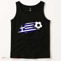 Greece Flag Jersey Greek Soccer Team Greek Tank Top thumb 2