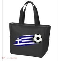 Greece Flag Jersey Greek Soccer Team Greek Tote Bag thumb 3