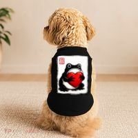Grumpy Frog Japanese Valentine's Day Doggie Tank thumb 2