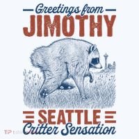 Greetings From Jimothy Seattle Critter Raccoon Coffee Mug thumb 5