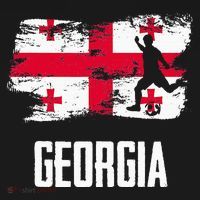 Georgia Flag Jersey Georgian Soccer Team Georgian T-Shirt thumb 7