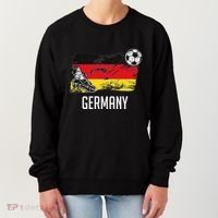 Germany Flag Jersey German Soccer Team German Women's Sweatshirt thumb 0