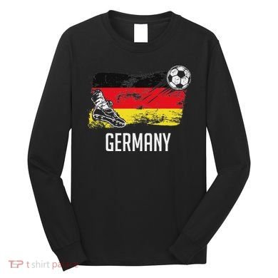 Germany Flag Jersey German Soccer Team German Long Sleeve Shirt