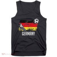 Germany Flag Jersey German Soccer Team German Tank Top thumb 0