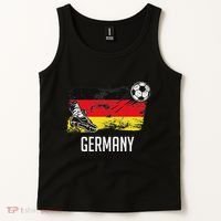 Germany Flag Jersey German Soccer Team German Tank Top thumb 2