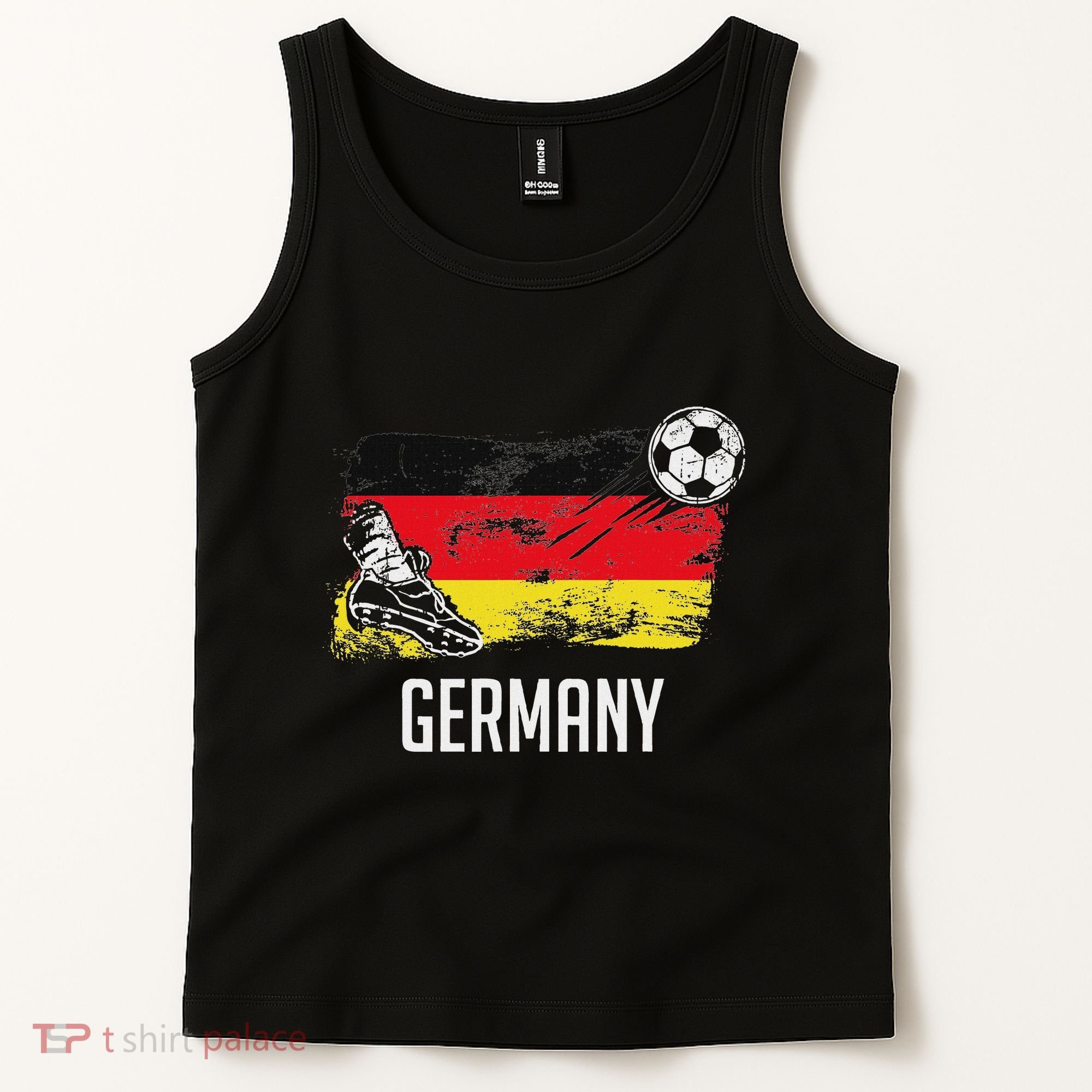Germany Flag Jersey German Soccer Team German Tank Top