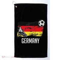 Germany Flag Jersey German Soccer Team German Golf Towel thumb 0