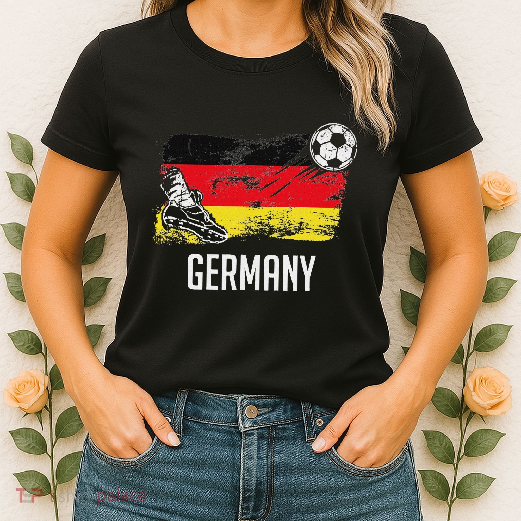 Germany Flag Jersey German Soccer Team German Women's T-Shirt
