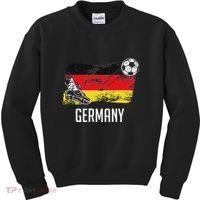 Germany Flag Jersey German Soccer Team German Kids Sweatshirt thumb 0
