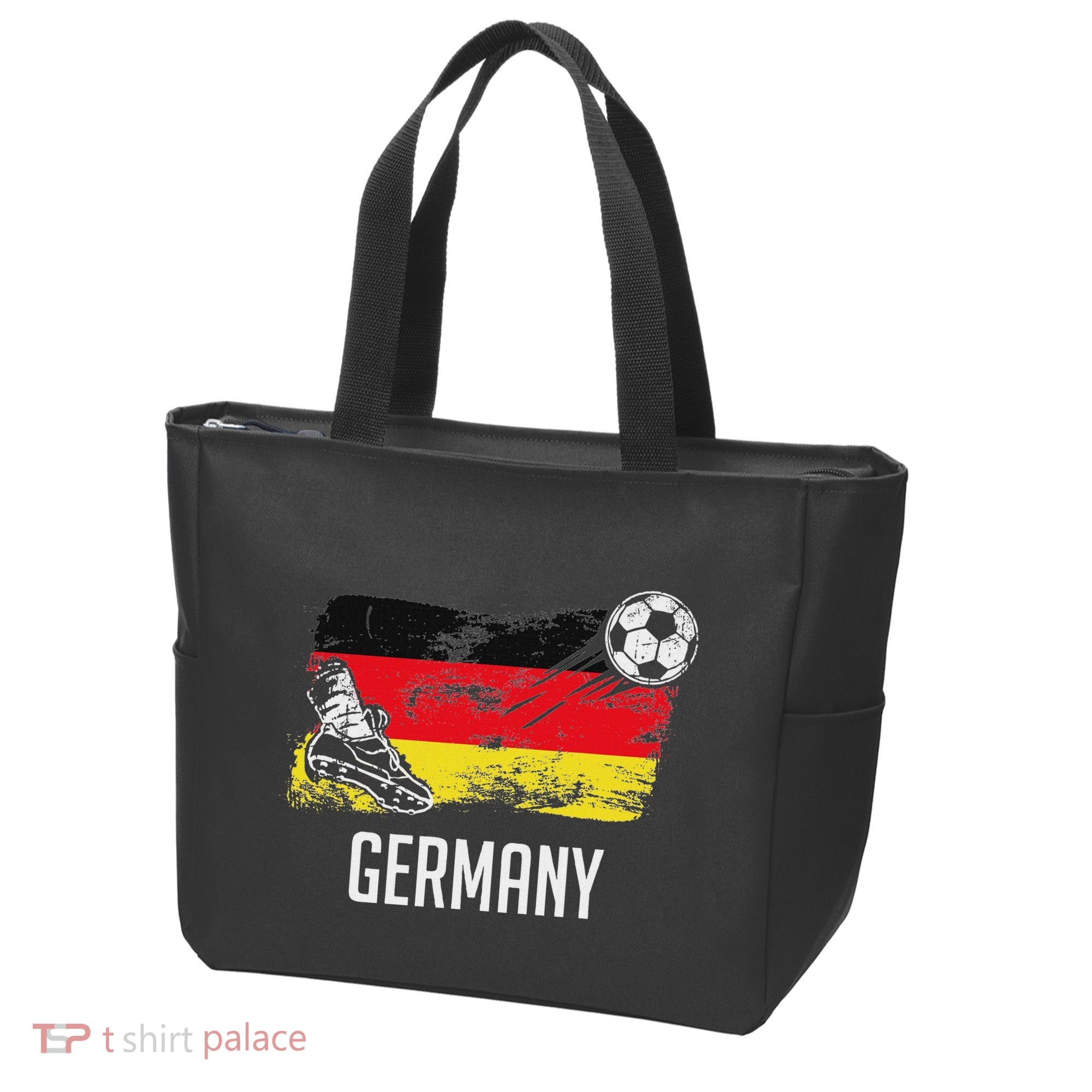 Germany Flag Jersey German Soccer Team German Tote Bag