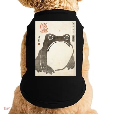Grumpy Frog Japanese Doggie Tank