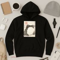 Grumpy Frog Japanese Hoodie thumb 3