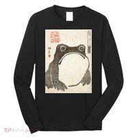 Grumpy Frog Japanese Long Sleeve Shirt thumb 0