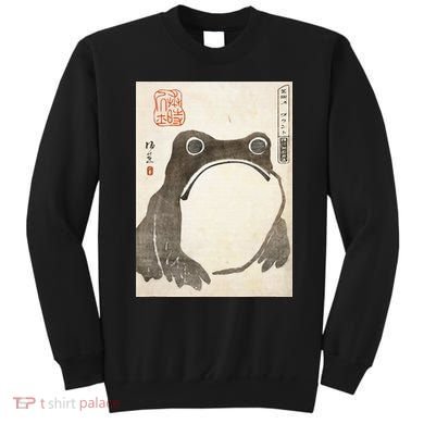 Grumpy Frog Japanese Sweatshirt