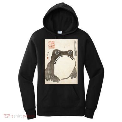 Grumpy Frog Japanese Women's Hoodie