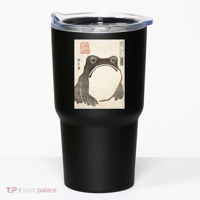 Grumpy Frog Japanese Tumbler