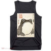 Grumpy Frog Japanese Tank Top thumb 0