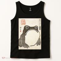 Grumpy Frog Japanese Tank Top thumb 2
