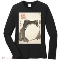 Grumpy Frog Japanese Women's Long Sleeve Shirt thumb 0