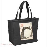 Grumpy Frog Japanese Tote Bag thumb 2