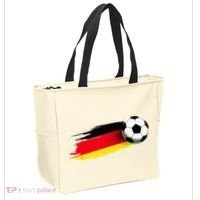 Germany Flag Jersey German Soccer Team German Tote Bag thumb 2