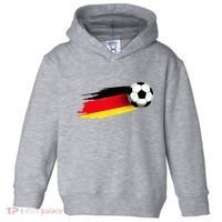 Germany Flag Jersey German Soccer Team German Toddler Hoodie thumb 0
