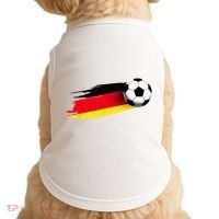 Germany Flag Jersey German Soccer Team German Doggie Tank thumb 0