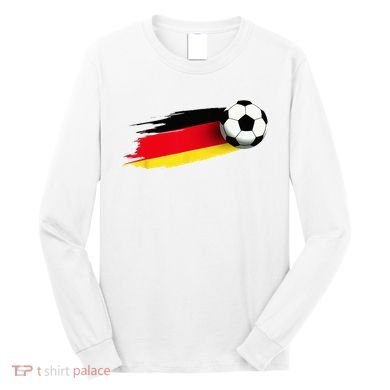 Germany Flag Jersey German Soccer Team German Long Sleeve Shirt