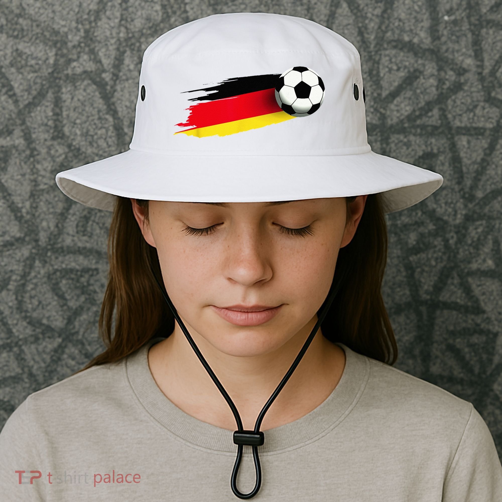 Germany Flag Jersey German Soccer Team German Bucket Hat