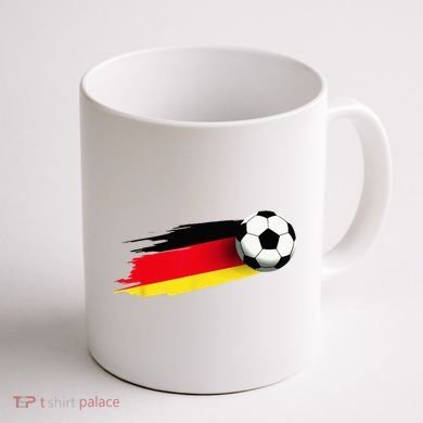 Germany Flag Jersey German Soccer Team German Coffee Mug back