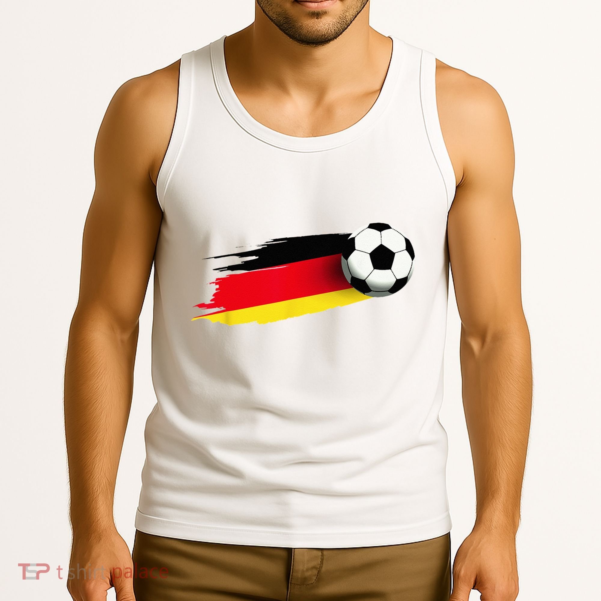 Germany Flag Jersey German Soccer Team German Tank Top
