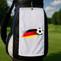 Germany Flag Jersey German Soccer Team German Golf Towel thumb 2